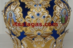 Mitre velvet blue 1