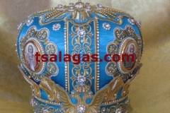 silk blue mitre 1