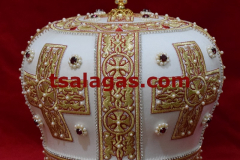 silk white mitre 9