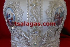 silk white mitre 1