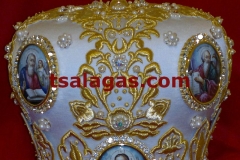 silk white mitre 2